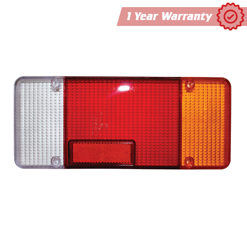 Rear Lamp Replacement Glass - Iveco Eurotech / Eurostar / Eurocargo - LHD Only