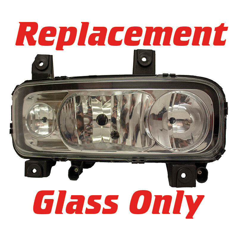 Headlamp - Replacement Glass - Mercedes Atego