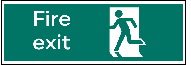 Emergency Signage 9