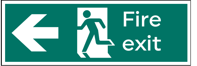 Emergency Signage 10