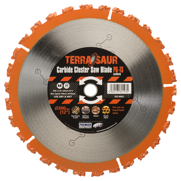 Terrasaur Carbide Cluster Demolition Blade – 300mm (12")