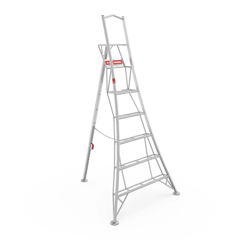 Fully Adjustable PRO Tripod Ladder - 2.4Mtr