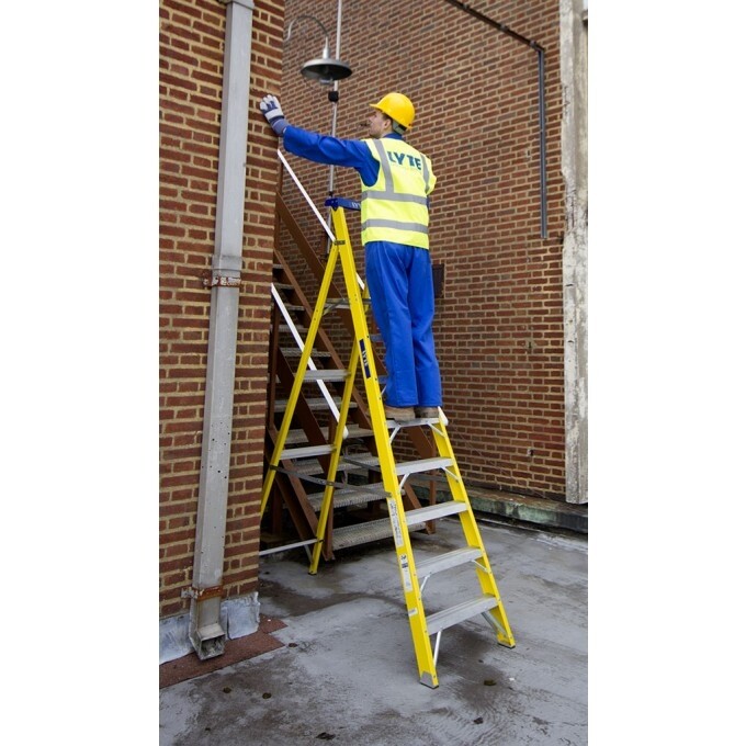 Lyte Fibre Glass Platform Steps 8 Tread