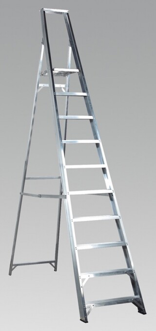 Alloy Step Ladder - 10 Tread