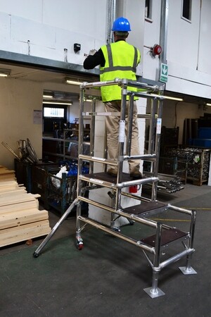Podium Steps 1.2m and 1.45m Platform Heights