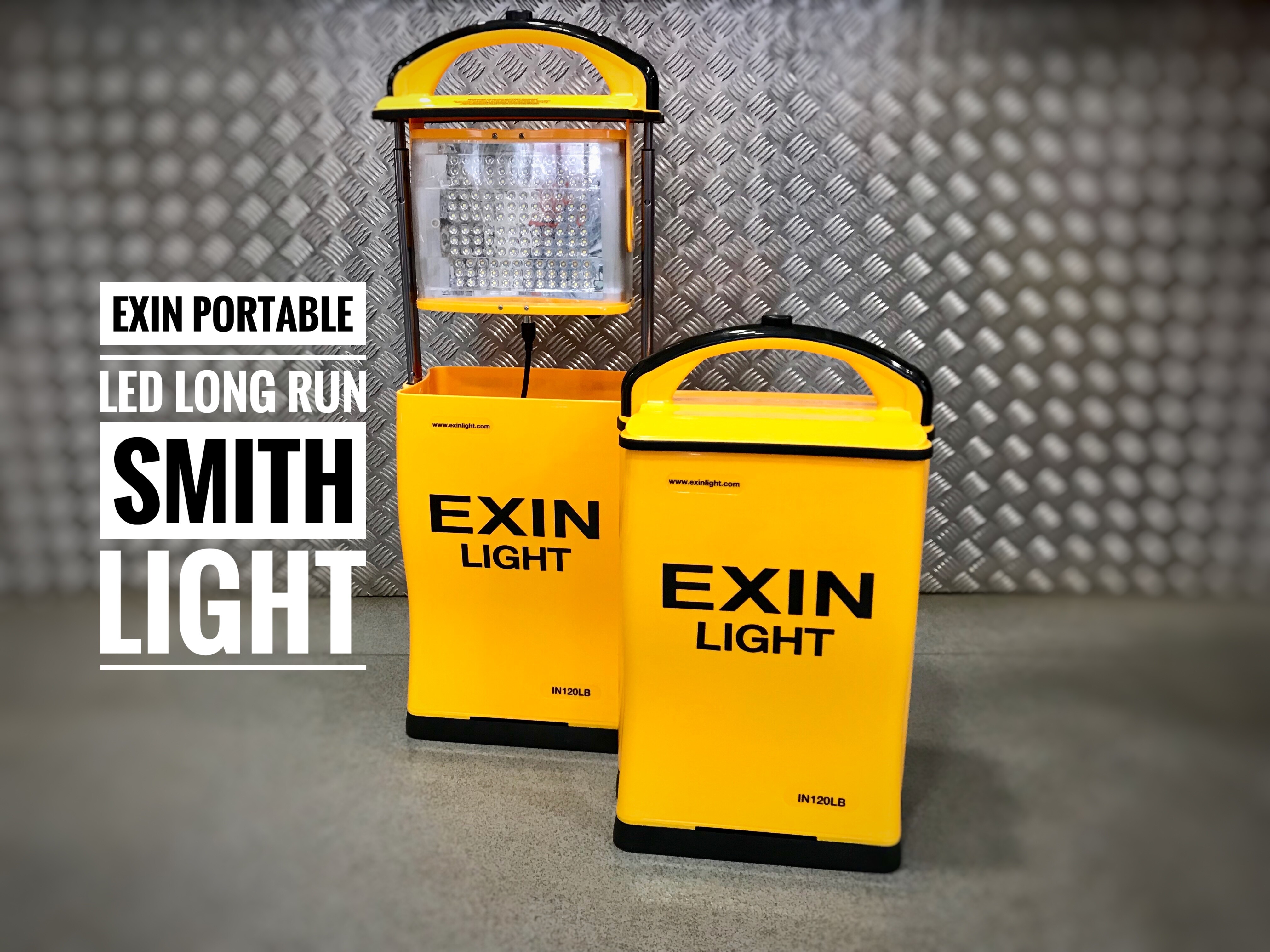 EXIN LED IN120L BATTERY DOUBLE SIDED LIGHT