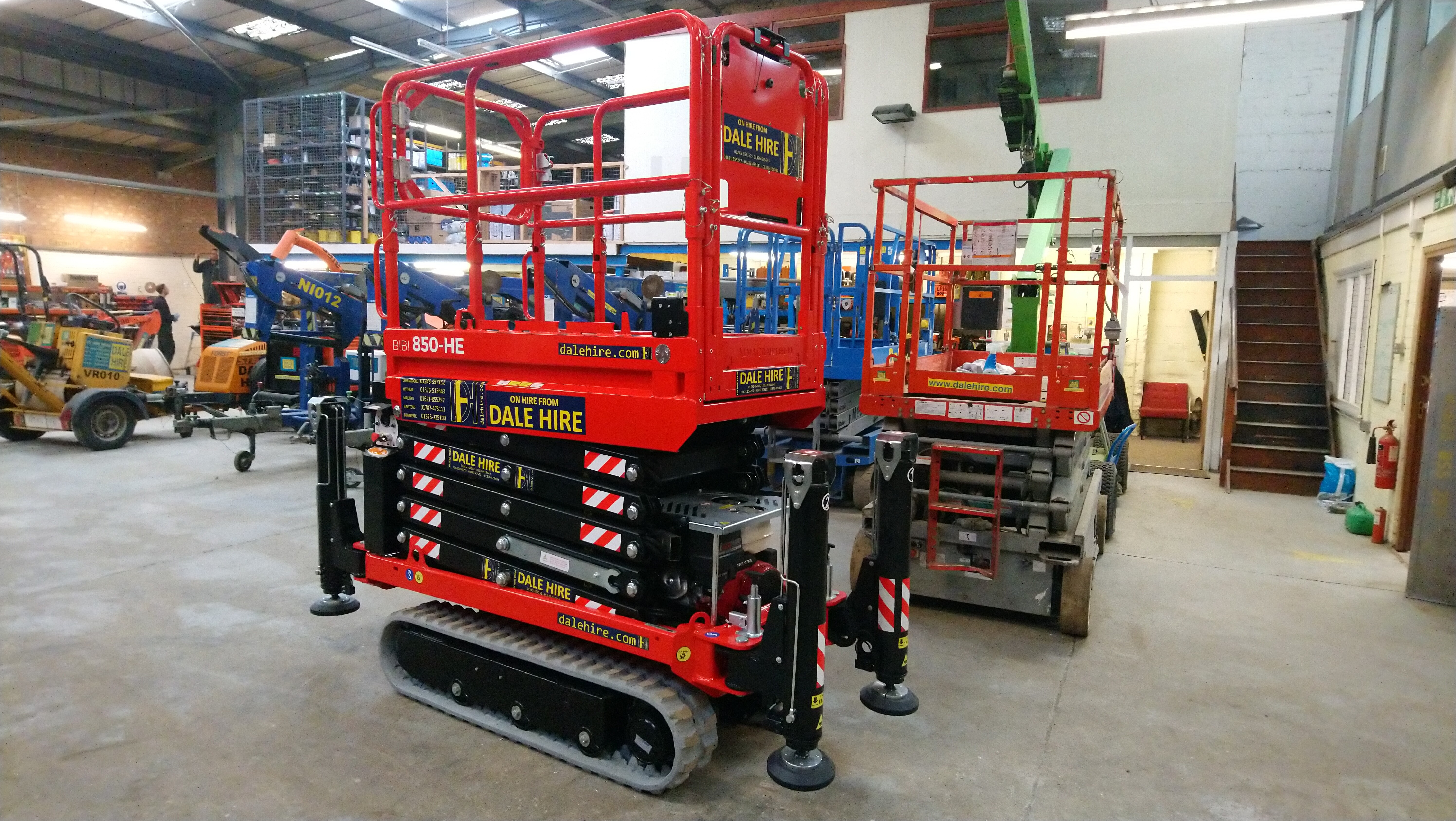 Tracked Scissor Lift Bi-level Bibi 850-HE