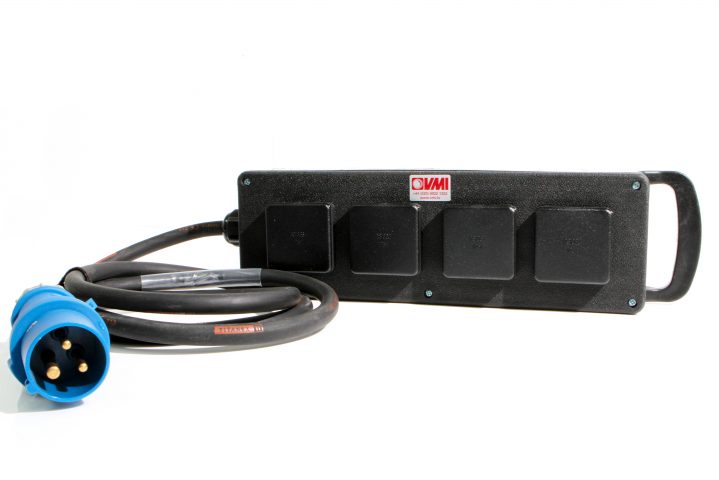 32A to 4 x 13A Lead- 50ft Long