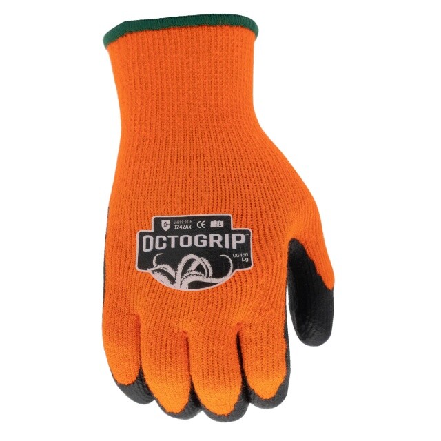 10g Cold Weather Latex Palm Glove Size M (8)