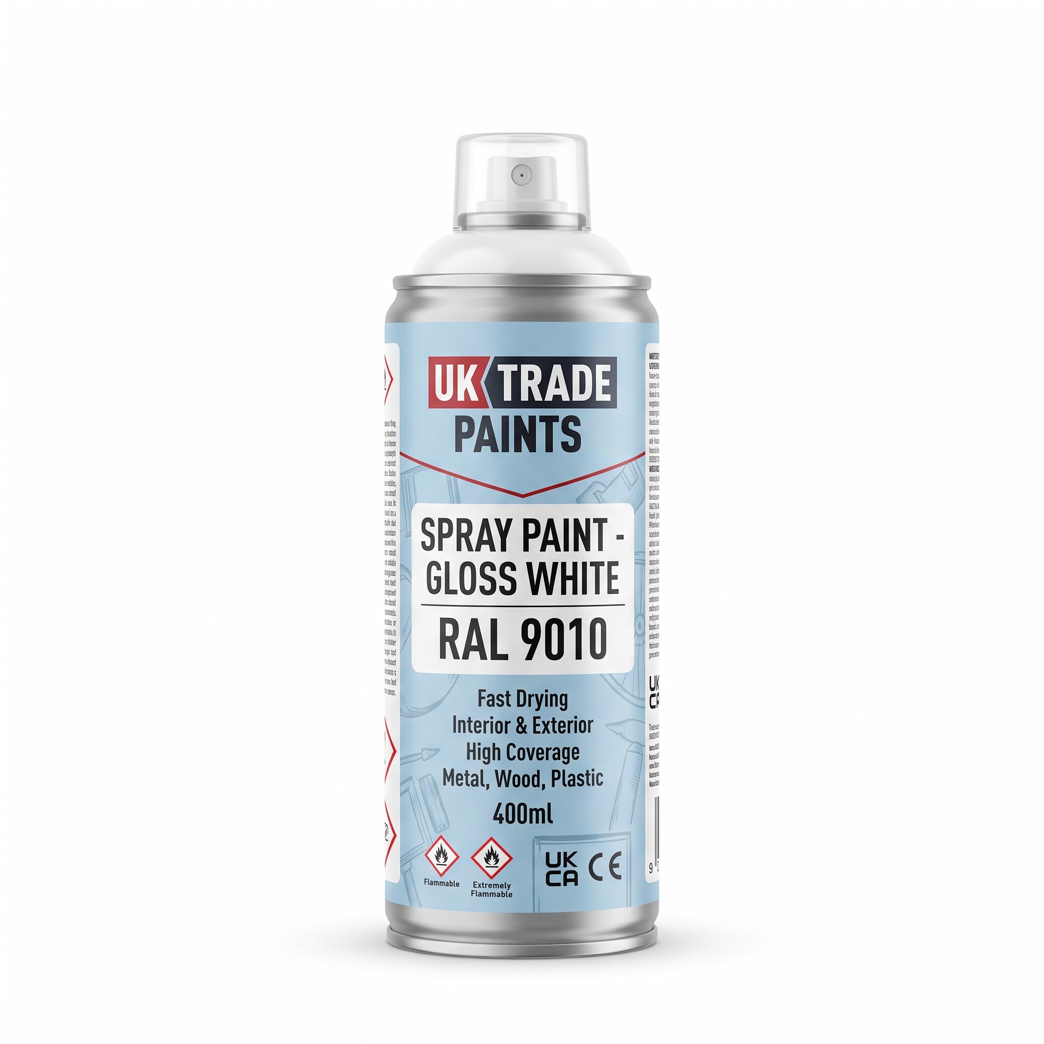 Spray Paint - White - RAL9010