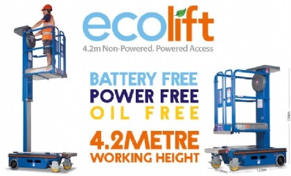 4.2m Vertical Mast Platform PecoLift