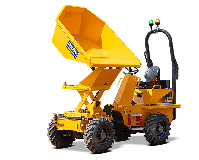 2T Hi Swivel Dumper