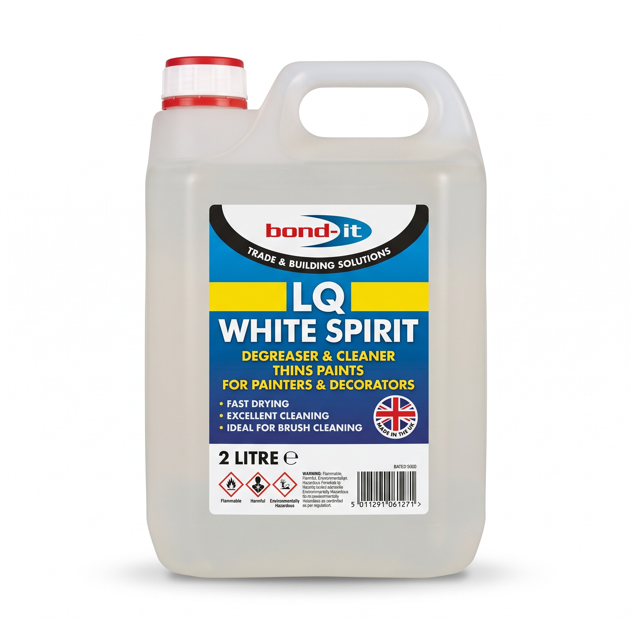 BOND-IT LQ White Spirit - 2 Litre