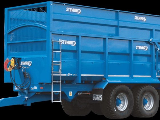 Stewart 21 ton beavertail Trailer