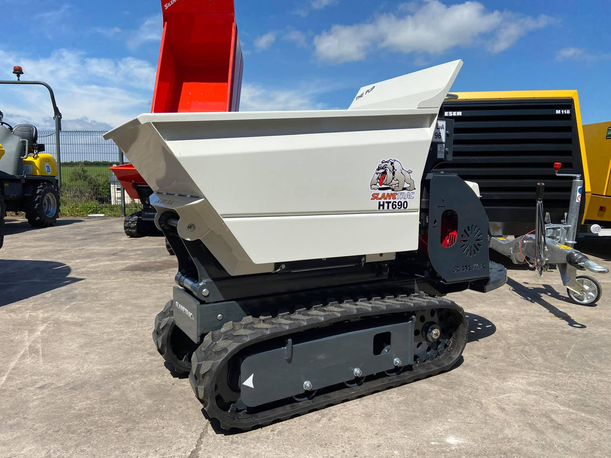 Slanetrac HT690 1 Tonne Tracked Dumper - Petrol