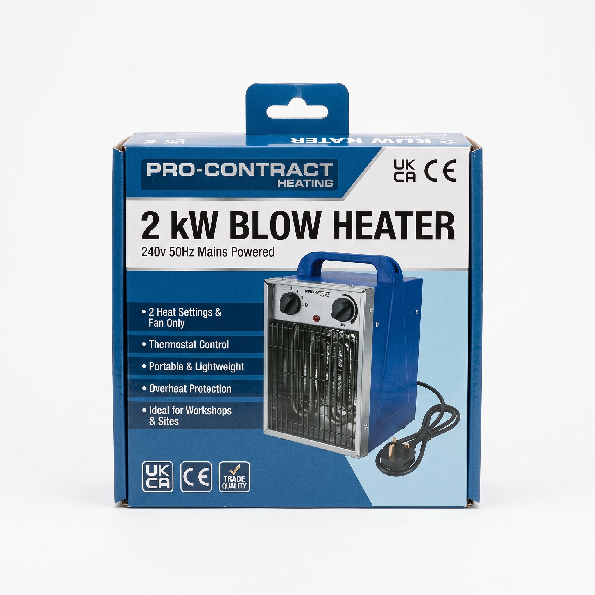 240v 2 Kw Blow Heater