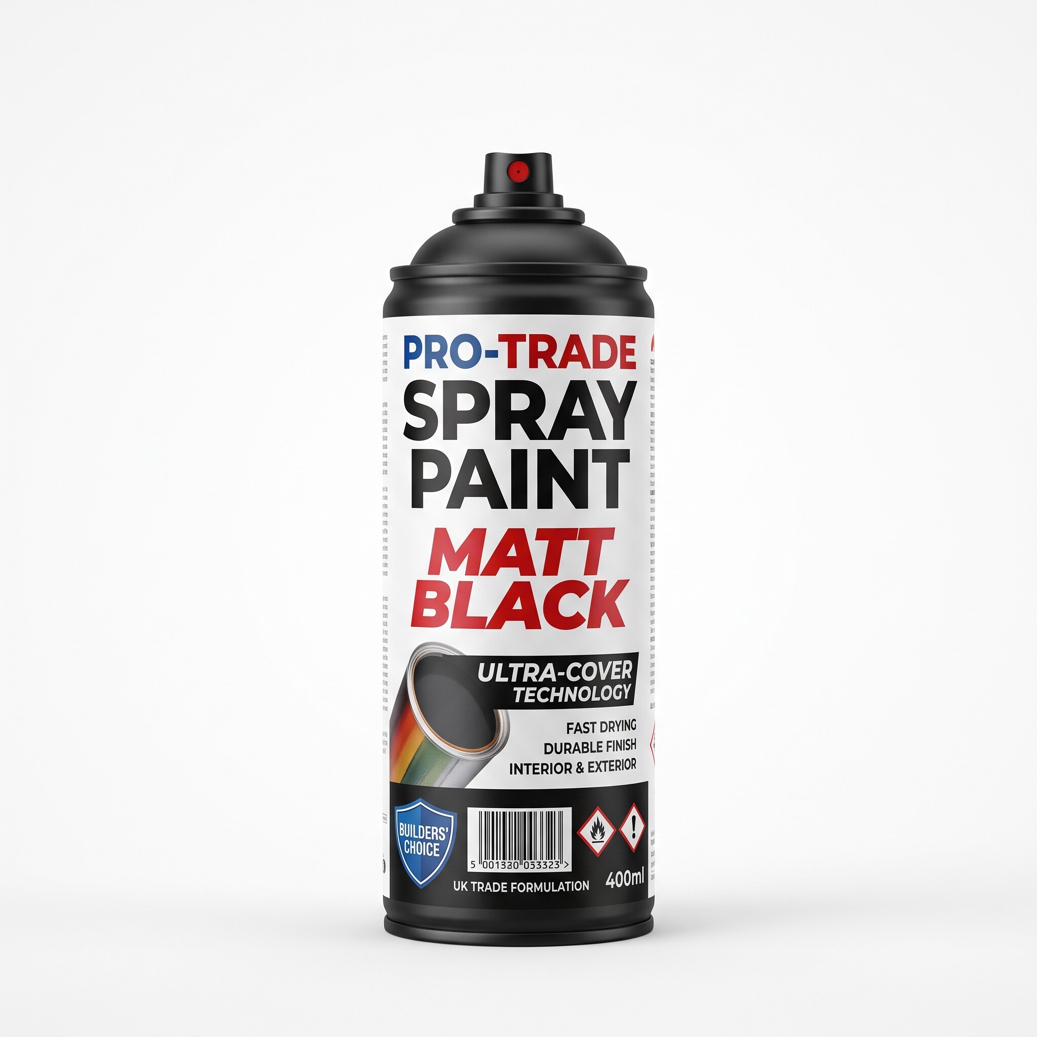 Spray Paint - Matt Black
