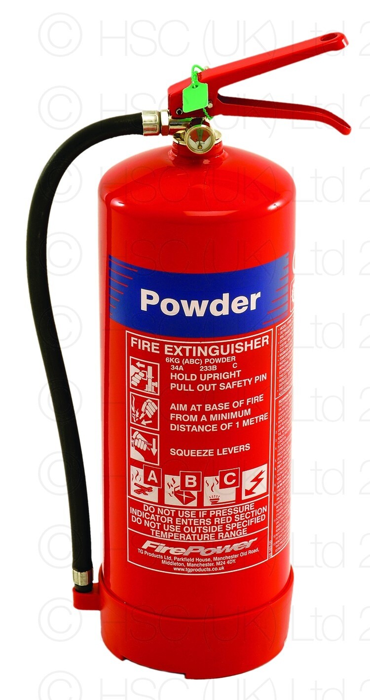 Fire Extinguisher Powder 9Kg £35.00