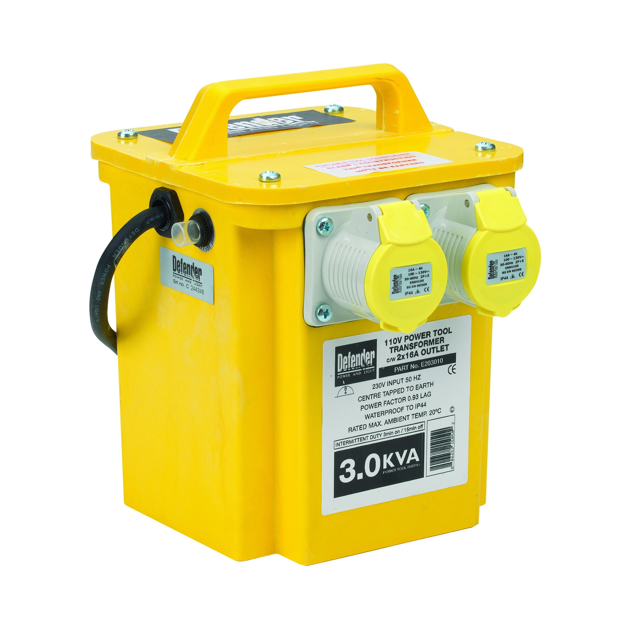 Transformer 3kva £59.00