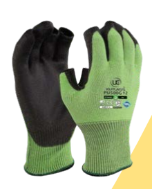 Green Cut Level 5 glove fingerless