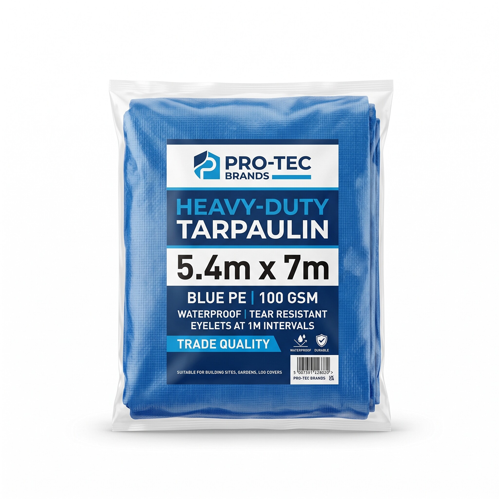 Tarpaulin - 5.4m x 7m
