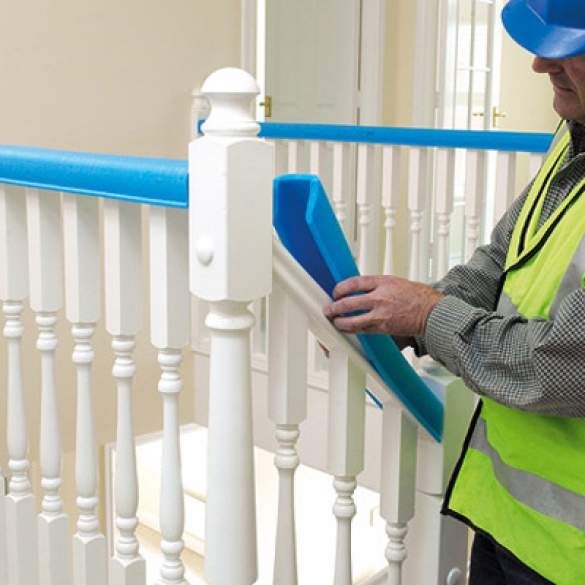 Handrail Protector - 80mm-100mm 2m long £3.75