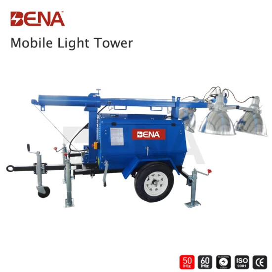Floodlight Generator Unit - Hydraulic Mast 4 x 1000W
