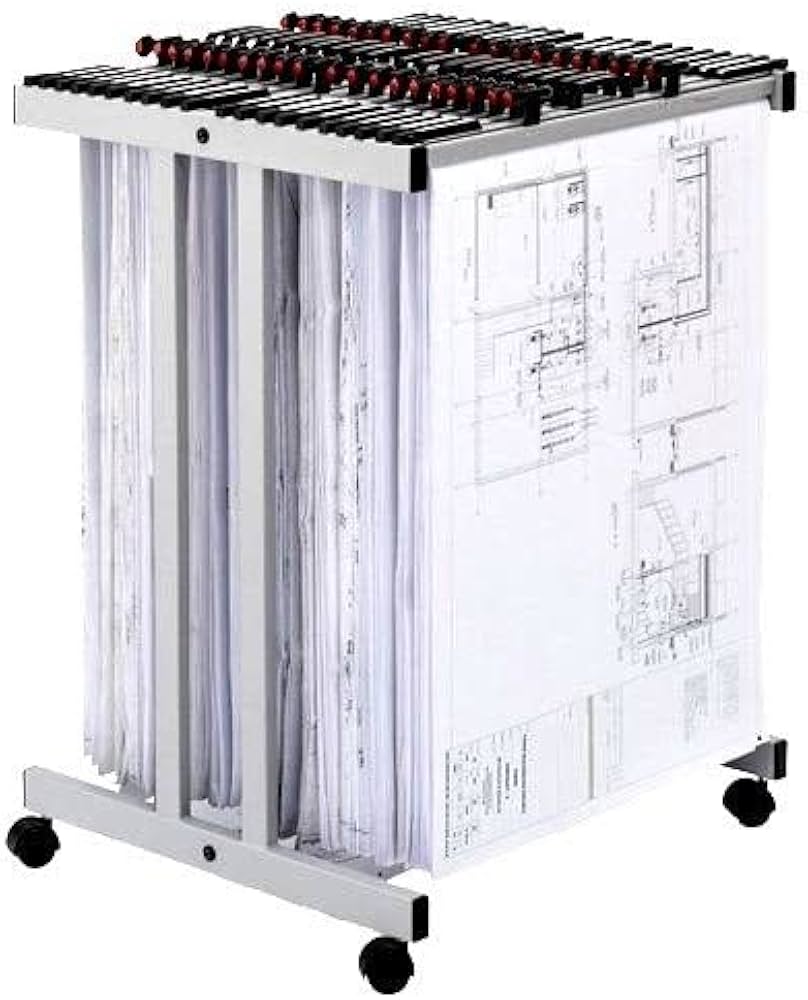 Drawing Rack c/w 6 Hangers