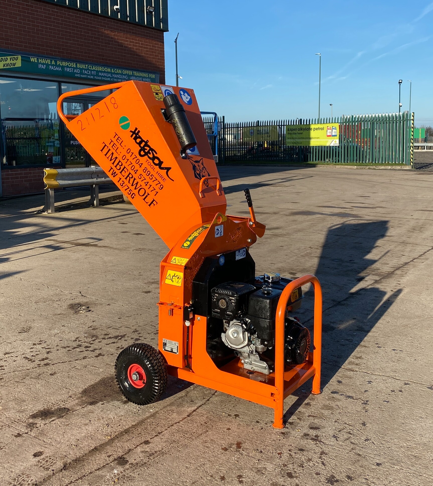 Petrol Chipper  3"
