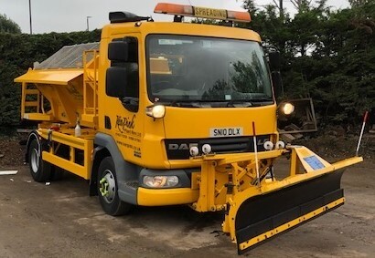 Road and car park Gritting