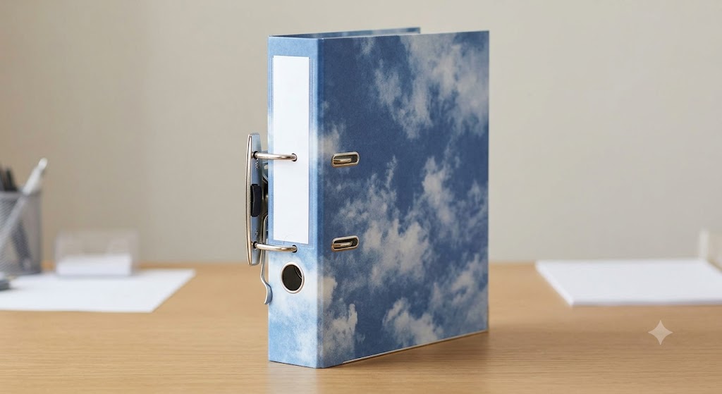 A4 Lever Arch File - CLOUD