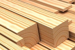 P.A.R. (planed all round) softwood
