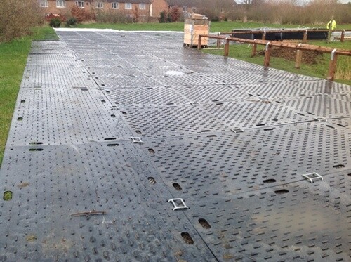 Temporary Road Surface