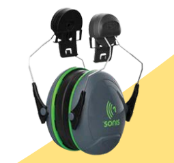 Helmet Mounted Ear Defenders