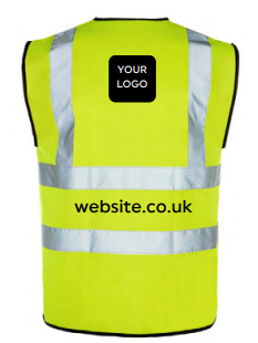 Yellow High Vis Waistcoat