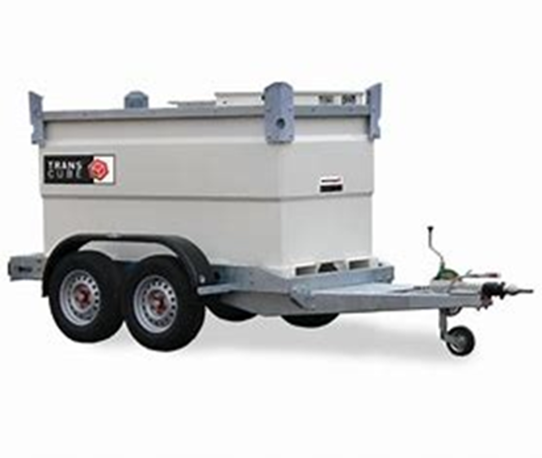 TOWABLE DIESEL BUNDED FUEL BOWSER 500G (2000 LITRE)