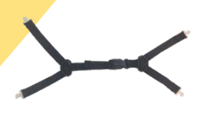 4 point EN 397 Elasticated Chinstrap