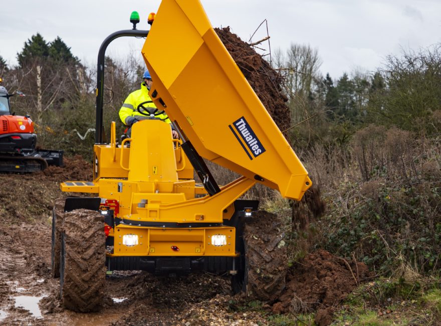6.0t Straight Tip or Swivel Dumper