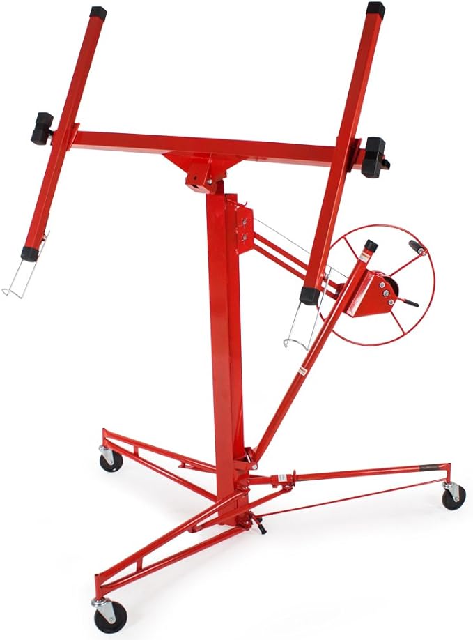 Tectake Plasterboard lifter - red,steel