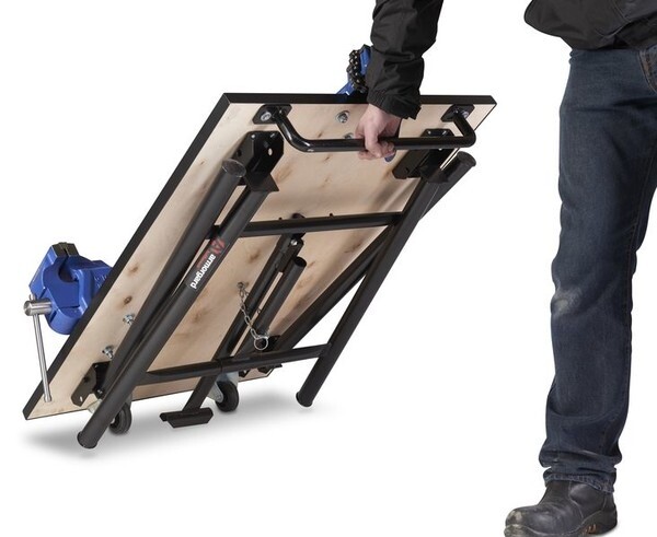 handle and wheel kit for TuffBench