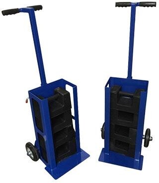 Hybrid Stair Climbing Test Weight Trolley