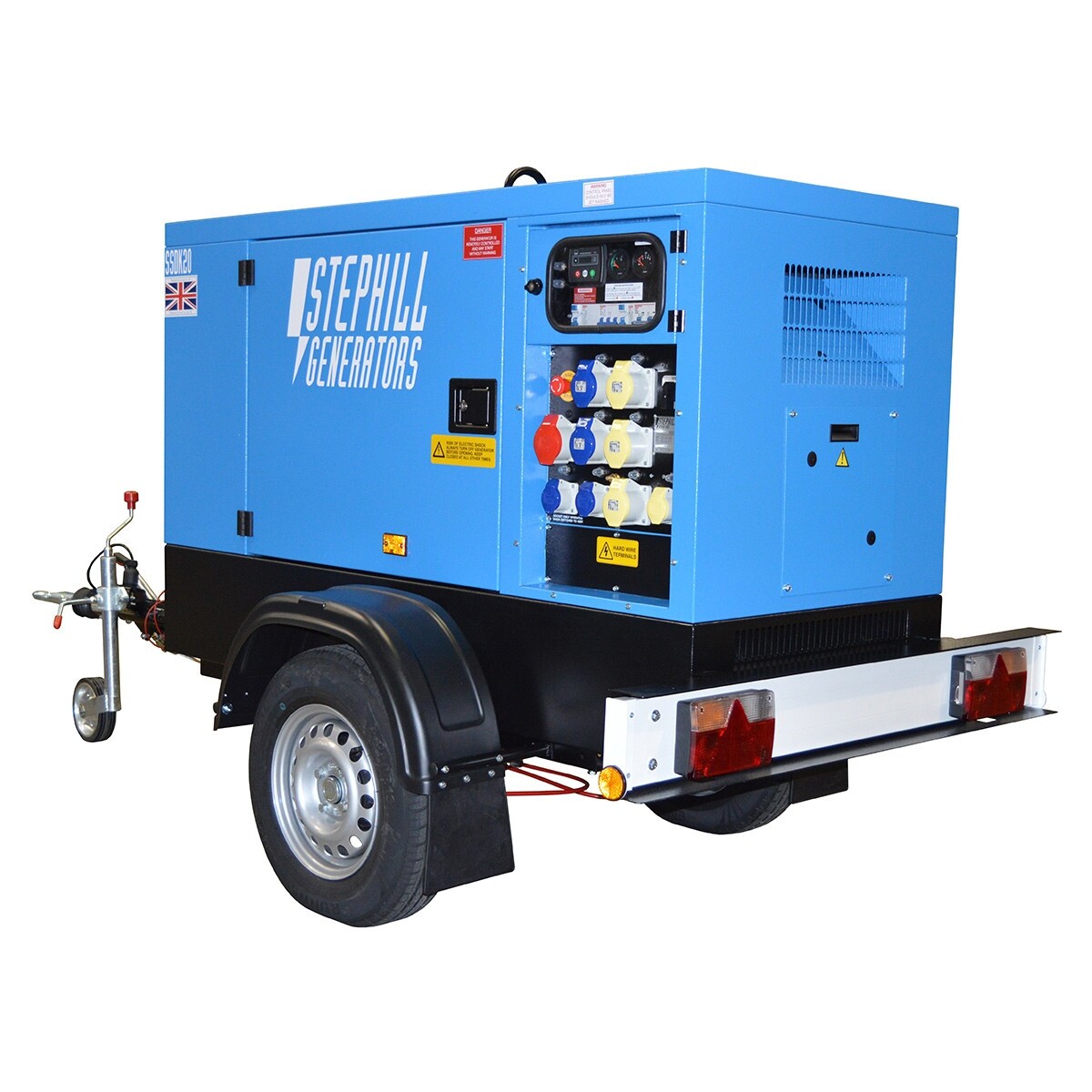 25.0 kVA Super Silent Diesel Generator Road Towable