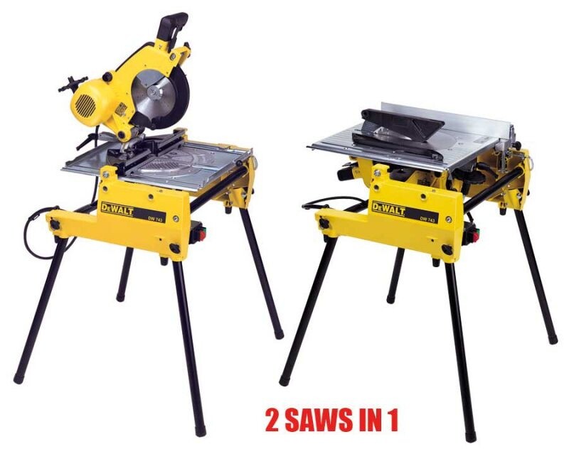 Electric Flipover Table Saw 110v (250mm Blade)