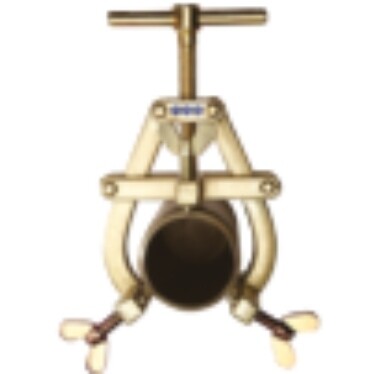 E-Z Fit Gold Pipe Clamps