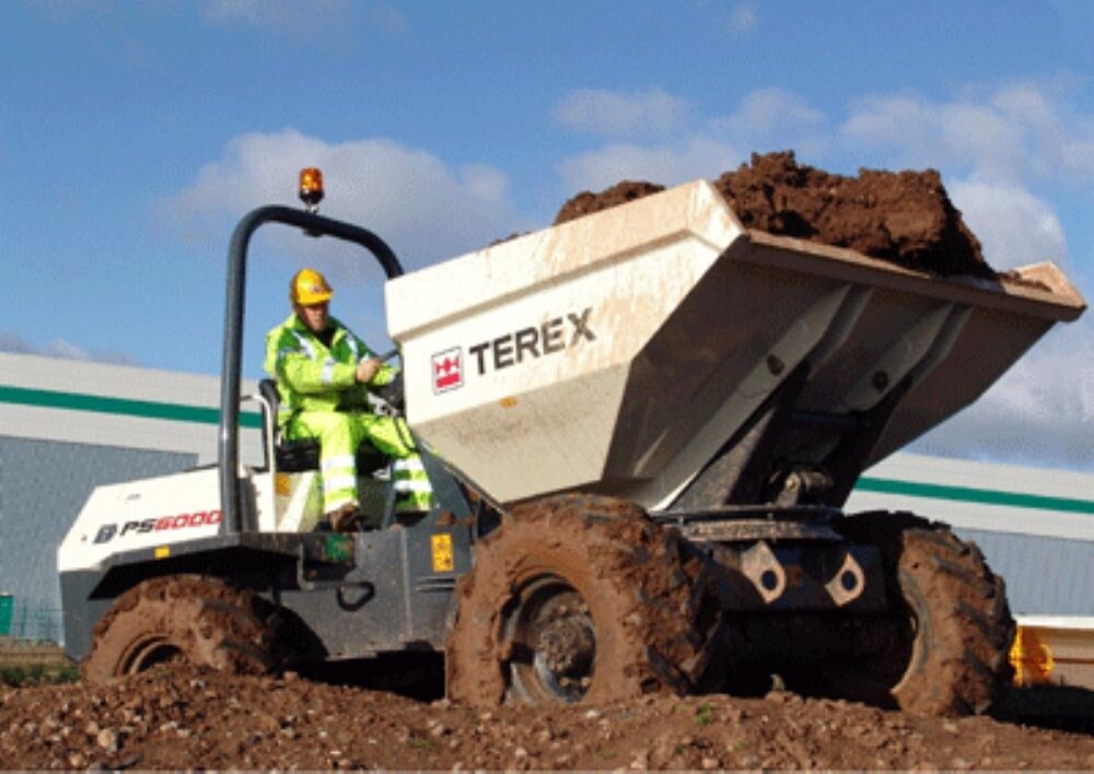 6 Tonne Swivel Site Dumper
