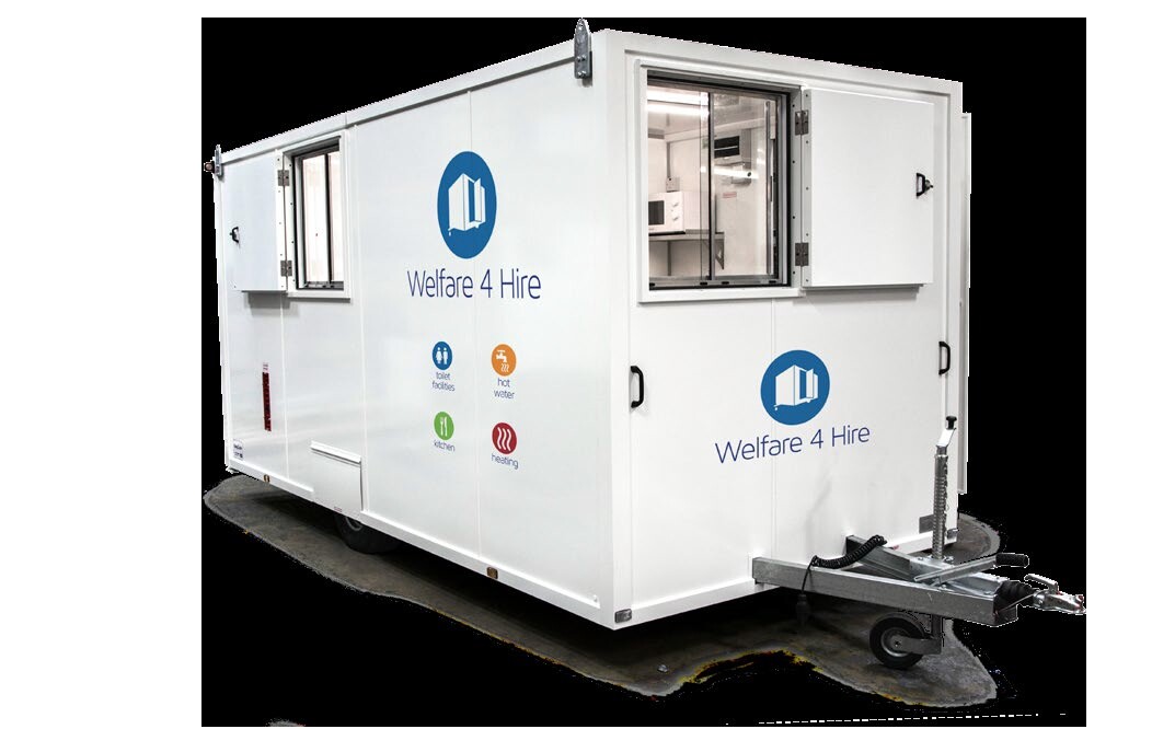 10 Man Mobile Welfare Unit incl Office