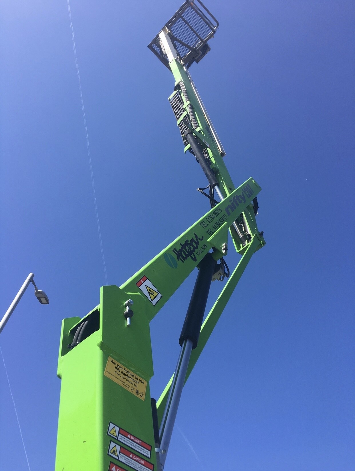 Electric 12.2 metre Cherry Picker