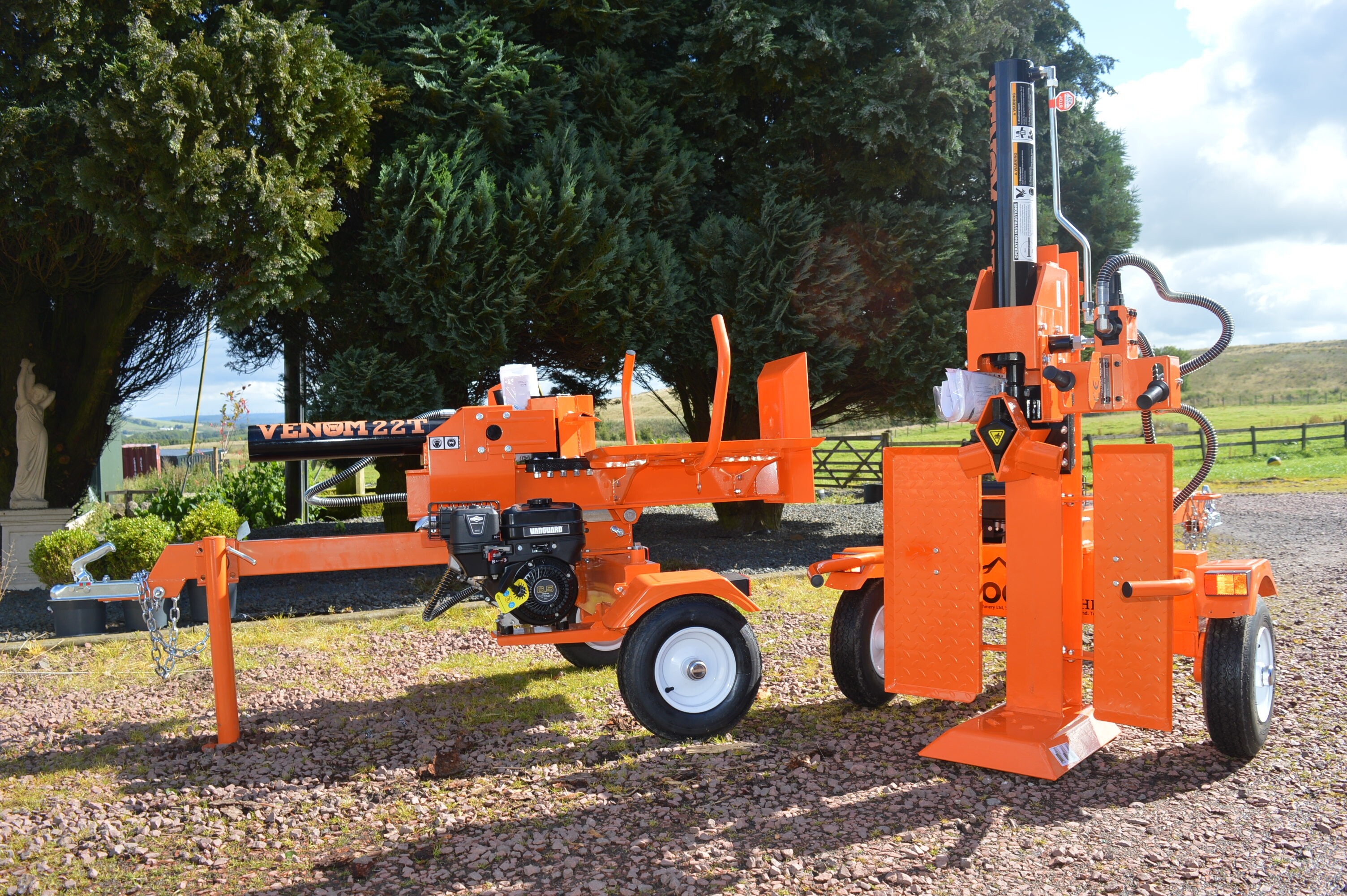 22Ton Log Splitter with table