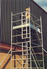 Aluminium Mobile Access Tower - 1.45m Wide x 2.4m Long
