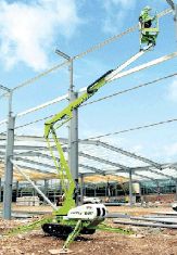 12m Self Propelled Boom Lift Cherry Picker
